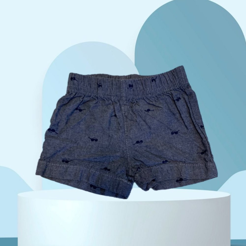 CARTERS 3 MONTHS SMALL SHORTS FOR KIDS SIZE 3 MONTHS BLUE COLOUR